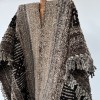 PONCHO MONTE GRIS NATURAL